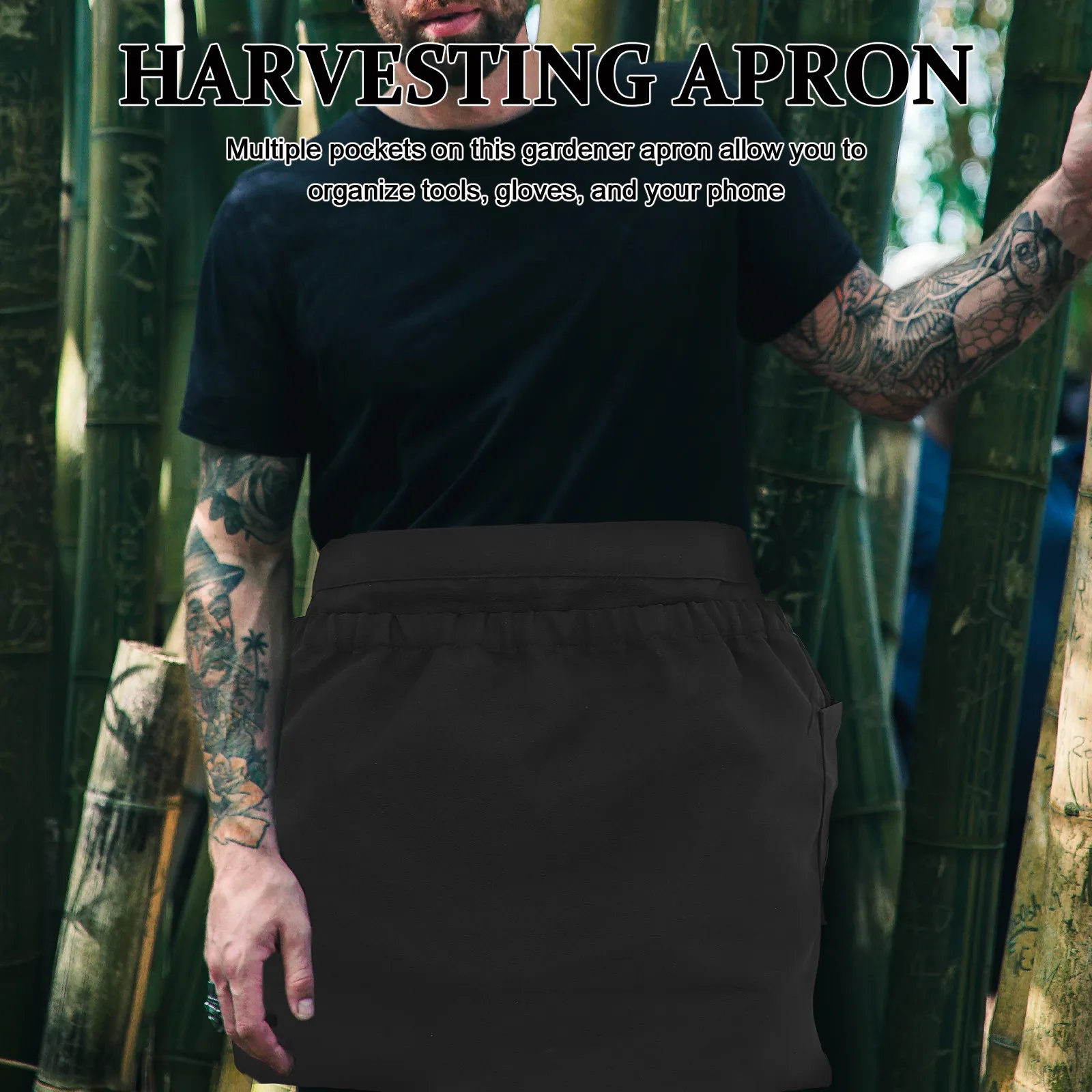 Garden Harvest Apron Large Capacity Waterproof Canvas Adjustable Straps Multi Pocket Outdoor Vegetable Fruit Picking
Garden Harvest Apron Large Capacity Waterproof Canvas Adjustable Straps Multi Pocket Outdoor Vegetable Fruit Picking