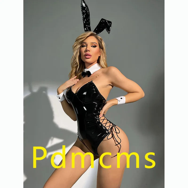 Новинка 2025, забавный комплект из европейской и американской женской сексуальной лакированной кожи, горячий комбинезон с полыми бретелями по бокам, комплект униформы кролика
Новинка 2025, забавный комплект из европейской и американской женской сексуальной лакированной кожи, горячий комбинезон с полыми бретелями по бокам, комплект униформы кролика