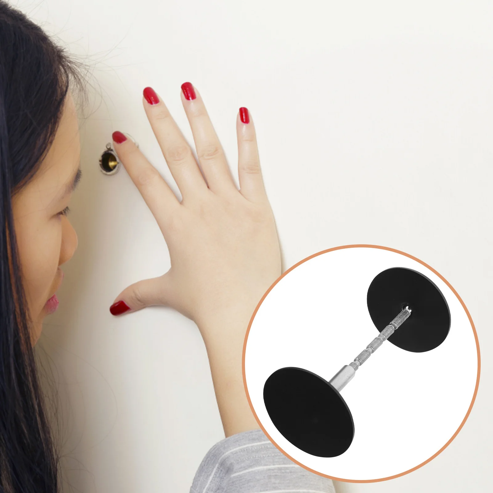 2Sets Door Hole Cover Plate Stainless Steel 50Mm Lock Knob Deadbolt Peephole Filler Security Entrance Upgrade Tool Home
2Sets Door Hole Cover Plate Stainless Steel 50Mm Lock Knob Deadbolt Peephole Filler Security Entrance Upgrade Tool Home