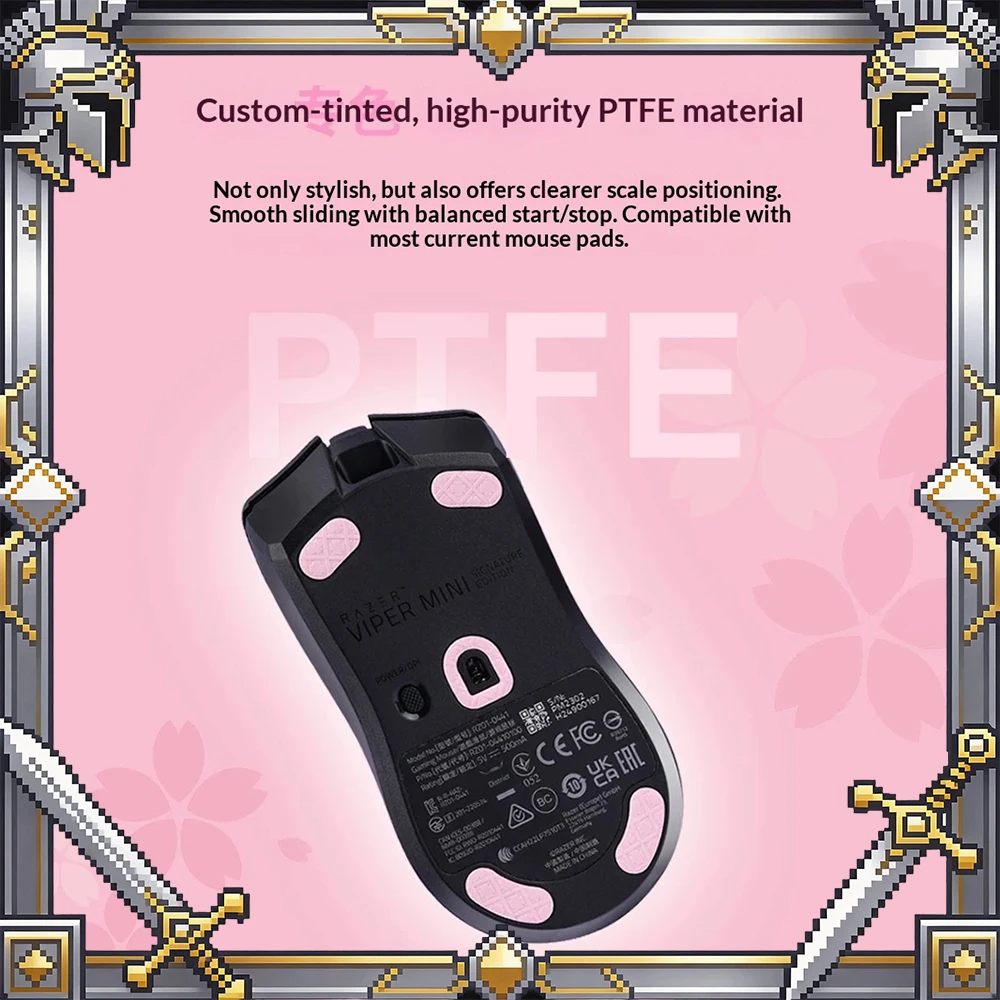 Titan Nation for Razer Viper Mini SE mouse foot pad Skyglide Dark gold mouse foot stick blossom limited suitable
Titan Nation for Razer Viper Mini SE mouse foot pad Skyglide Dark gold mouse foot stick blossom limited suitable