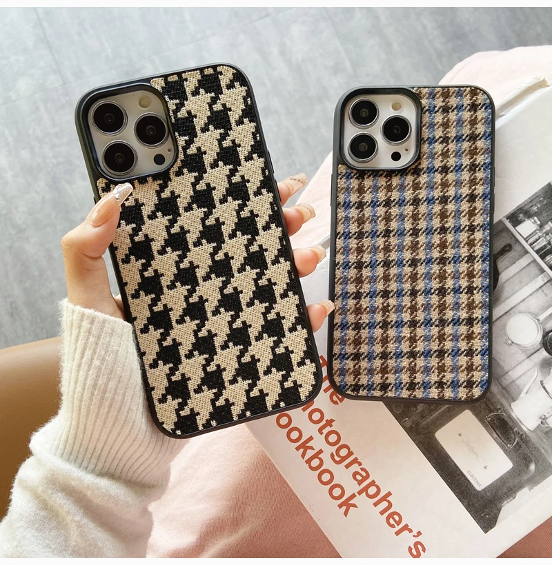 Luxury Diverse Fabric Phone Case, Plaid, Leopard Print, Light, Advanced Fashion, iPhone 16 ,15, 14 Plus, 13, 12, 11 Pro Max
Luxury Diverse Fabric Phone Case, Plaid, Leopard Print, Light, Advanced Fashion, iPhone 16 ,15, 14 Plus, 13, 12, 11 Pro Max