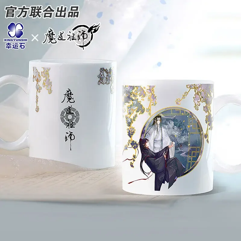 Аниме Grandmaster of Demonic Cultivation Xie Lian Hua Cheng, керамическая чашка с обесцвечиванием тепла, косплей, мультяшный кофейный фарфоровый подарок
Аниме Grandmaster of Demonic Cultivation Xie Lian Hua Cheng, керамическая чашка с обесцвечиванием тепла, косплей, мультяшный кофейный фарфоровый подарок