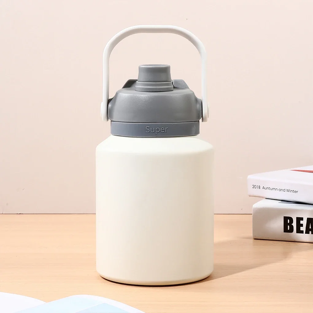 Stainless Steel Bottle 12 Hours Cold Leak-proof Large Capacity 1200ml Half Gallon Bottle oz bottle Bling cup
Stainless Steel Bottle 12 Hours Cold Leak-proof Large Capacity 1200ml Half Gallon Bottle oz bottle Bling cup