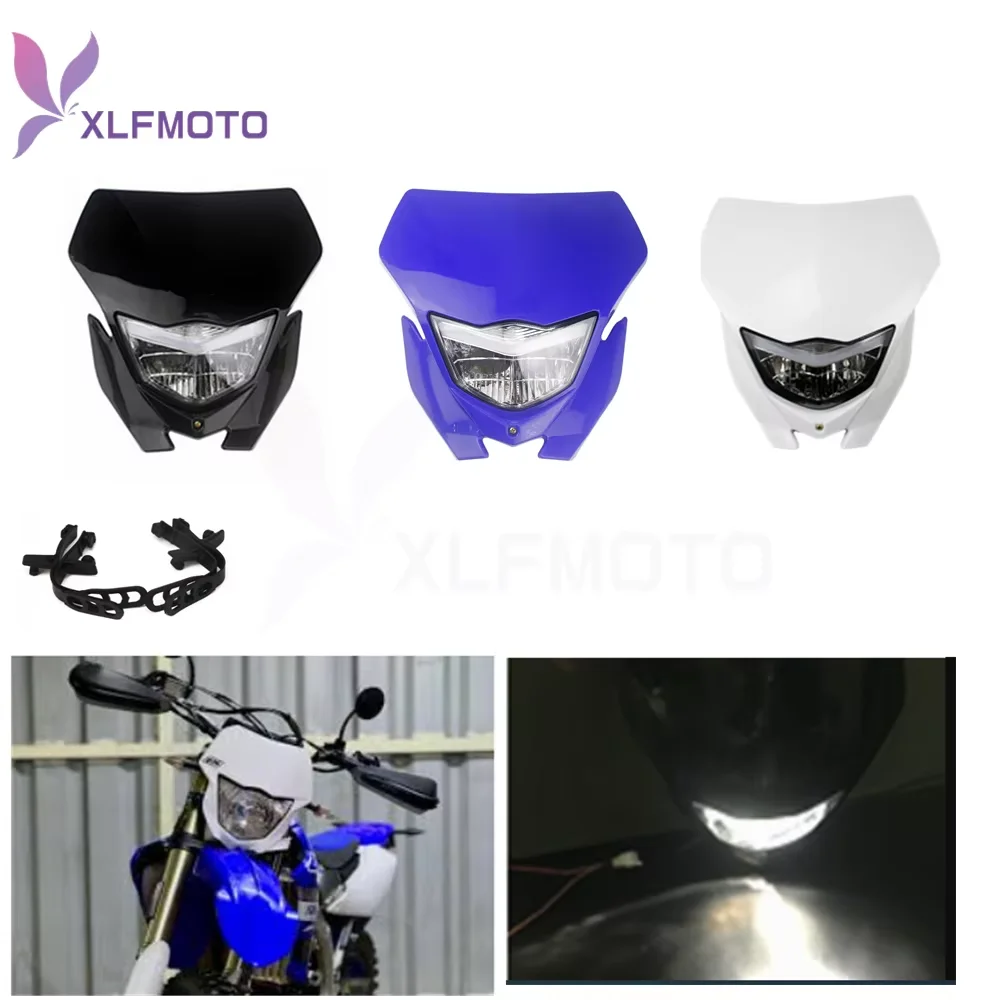 Motorcycle LED Headlight Shockproof Headlamp For Yamaha WR250R WR250F TTR225 230 YZ 250/400/450 Dirt Bike Motocross
Motorcycle LED Headlight Shockproof Headlamp For Yamaha WR250R WR250F TTR225 230 YZ 250/400/450 Dirt Bike Motocross