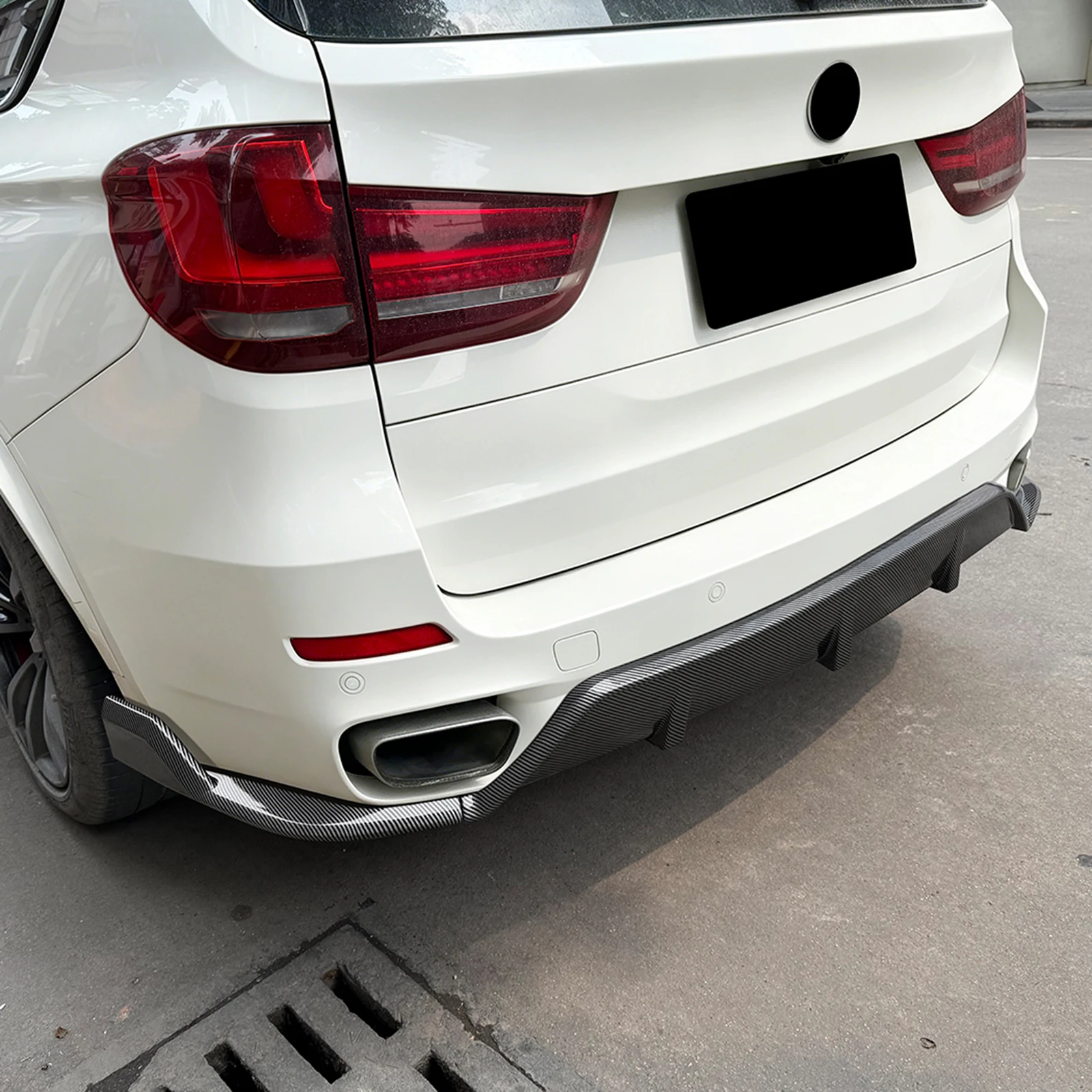 3PCS Rear Bumper Lip Diffuser Spoiler Splitter Cover For BMW X5 F15 M Sport 2014-2018 Car Styling Body Kits
3PCS Rear Bumper Lip Diffuser Spoiler Splitter Cover For BMW X5 F15 M Sport 2014-2018 Car Styling Body Kits