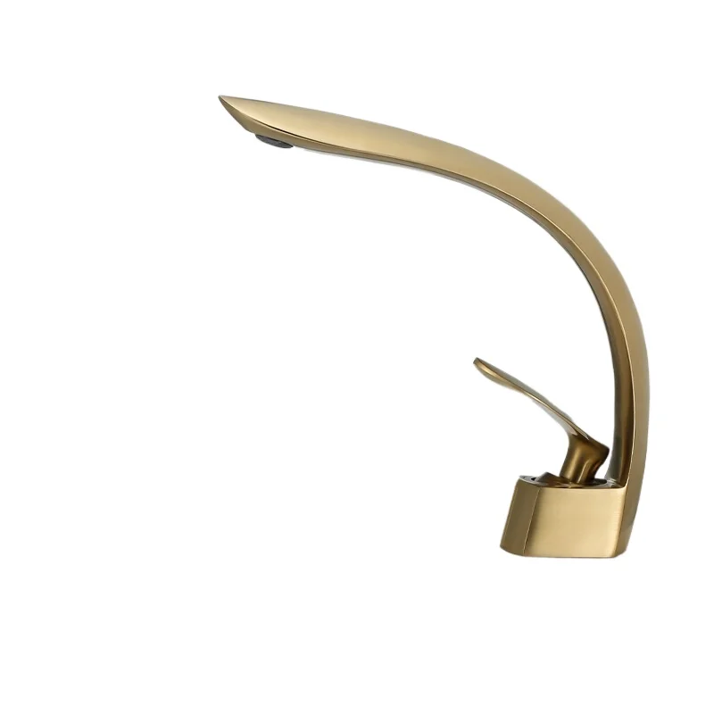 Ruskin light luxury washbasin faucet toilet Nordic bathroom cabinet washbasin hot and cold faucet all copper gold
Ruskin light luxury washbasin faucet toilet Nordic bathroom cabinet washbasin hot and cold faucet all copper gold