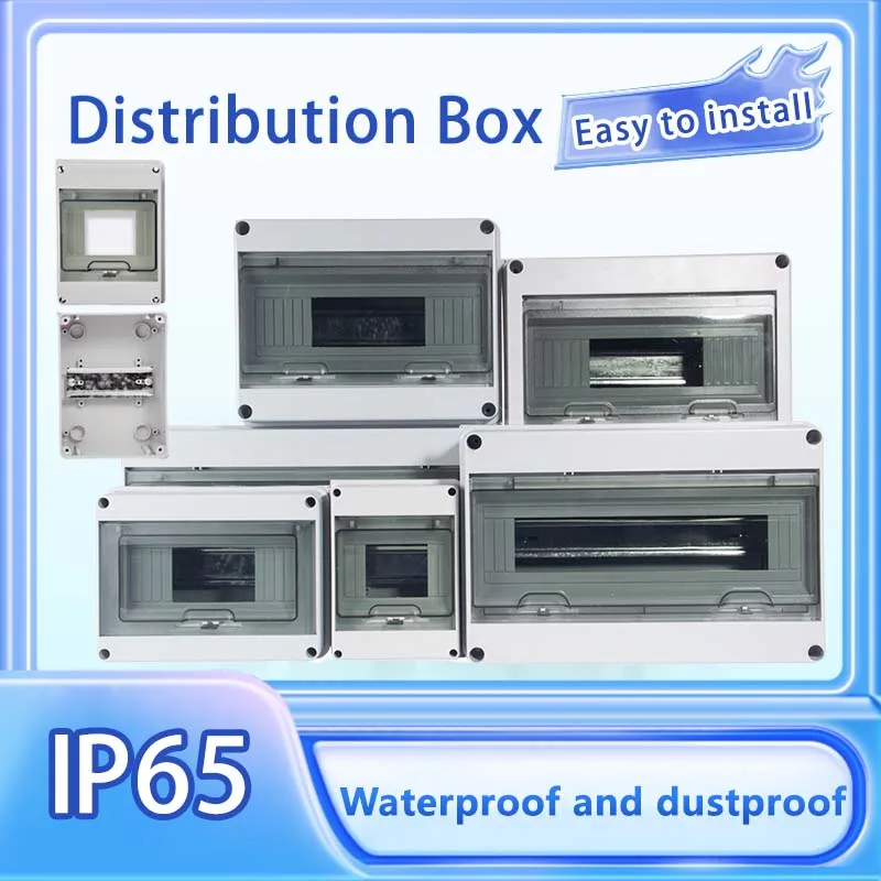 Circuit Breaker Distribution Box Outdoor Electric Junction BoxHT Series Junction Box5/8/12/15/18/24Way
Circuit Breaker Distribution Box Outdoor Electric Junction BoxHT Series Junction Box5/8/12/15/18/24Way