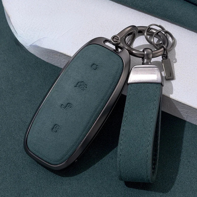 Car Key Protection Cover Suitable for DENZA D9 Zinc Alloy + Suede Car Remote Key Case Cover
Car Key Protection Cover Suitable for DENZA D9 Zinc Alloy + Suede Car Remote Key Case Cover