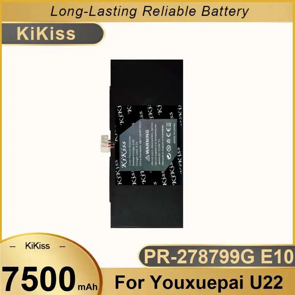 PR-278799G E10 7500 мАч, высокая совместимость для Youxuepai U22, надежный аккумулятор для ноутбука
PR-278799G E10 7500 мАч, высокая совместимость для Youxuepai U22, надежный аккумулятор для ноутбука
