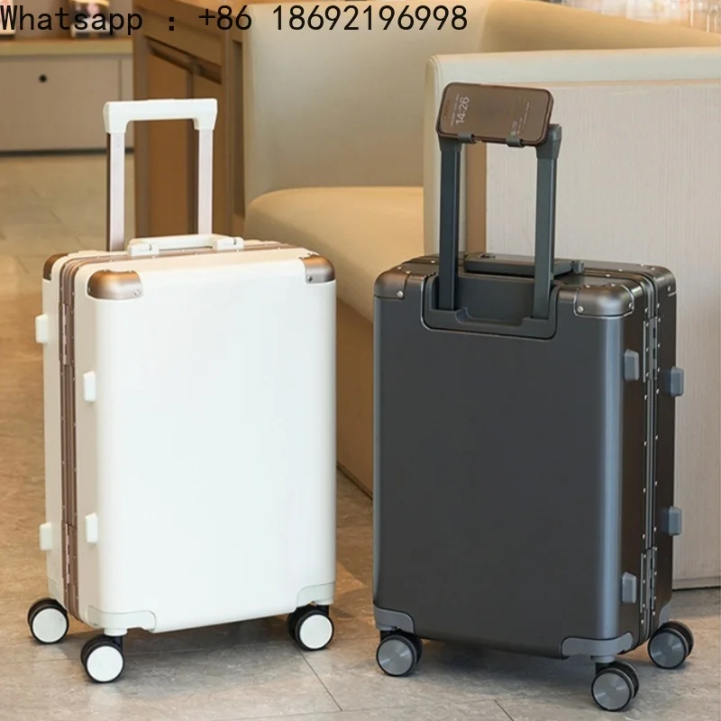 20"/22"/24"/26"/28" Suitcase Fashoin Rolling Luggage Travel Aluminum Frame Case with Wheel Alloy Trolley Bag 20'' Carry-On Cabin
20"/22"/24"/26"/28" Suitcase Fashoin Rolling Luggage Travel Aluminum Frame Case with Wheel Alloy Trolley Bag 20'' Carry-On Cabin