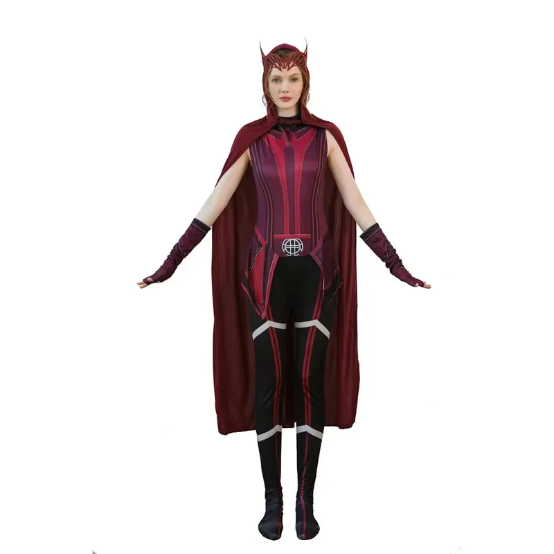 Алая ведьма Maximoff Wanda Vision Косплей Костюм Головные уборы Плащ и брюки Полный комплект наряд Аксессуары для Хэллоуина Реквизит sf/1
Алая ведьма Maximoff Wanda Vision Косплей Костюм Головные уборы Плащ и брюки Полный комплект наряд Аксессуары для Хэллоуина Реквизит sf/1