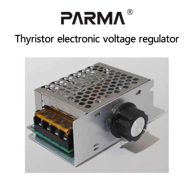 4000W thyristor voltage regulator with switch 220V high-power dimming, speed-regulating and temperature-regulating housing
4000W thyristor voltage regulator with switch 220V high-power dimming, speed-regulating and temperature-regulating housing
