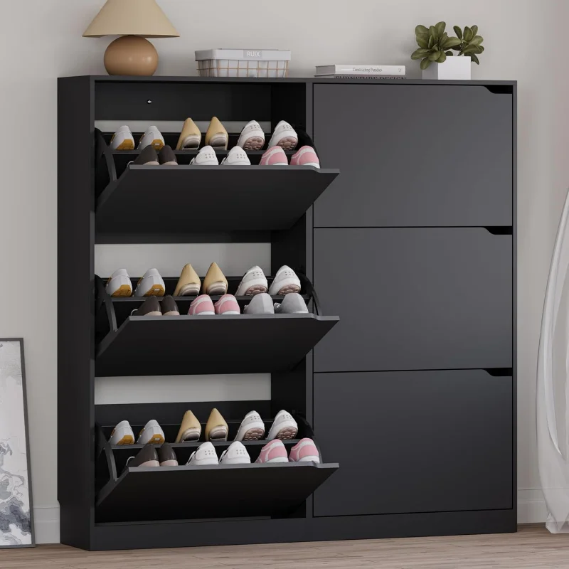 2026 NEW:with 6 Flip Drawers, Slim Narrow Storage Cabinet, Freestanding Shoe Organizer Entryway
2026 NEW:with 6 Flip Drawers, Slim Narrow Storage Cabinet, Freestanding Shoe Organizer Entryway