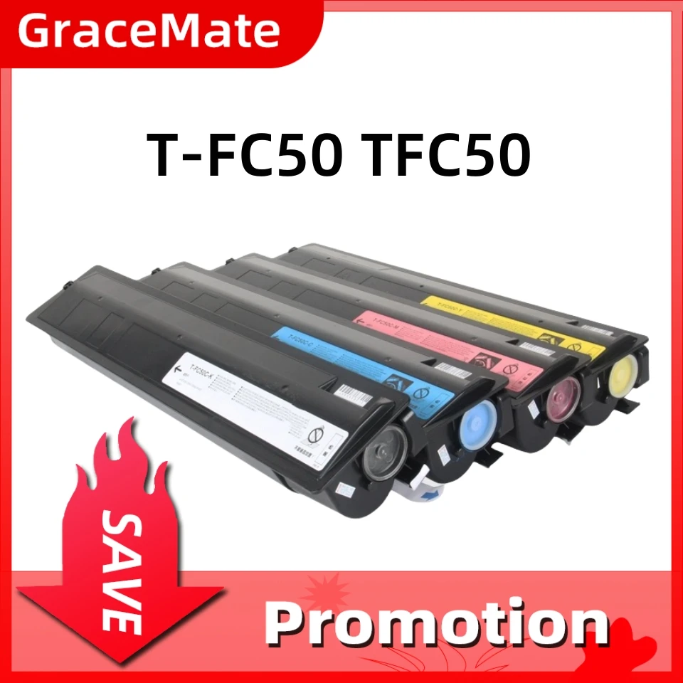 T-FC50 TFC50 Toner cartridge for Toshiba E-studio 2555 3055 3555 4555 5055 2555C 3055C 3555C 4555C 5055C Copier Cartridge
T-FC50 TFC50 Toner cartridge for Toshiba E-studio 2555 3055 3555 4555 5055 2555C 3055C 3555C 4555C 5055C Copier Cartridge