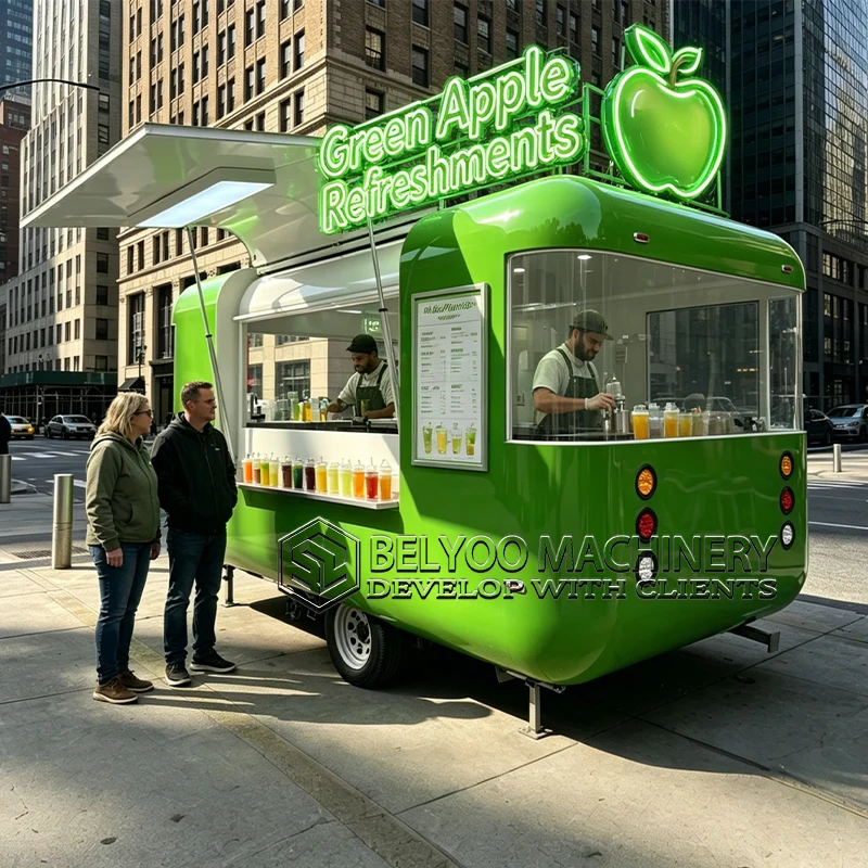 Commercial Mobile Food Trailer Fully Equipped Catering Mobile Kitchen For Coffee BBQ & Ice Cream Kiosk Outdoor Events
Commercial Mobile Food Trailer Fully Equipped Catering Mobile Kitchen For Coffee BBQ & Ice Cream Kiosk Outdoor Events
