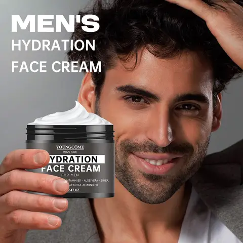 YOUNGCOME MEN crema de colágeno Retinol antienvejecimiento eliminador de arrugas crema facial para hombres crema hidratante blanqueamiento iluminar productos para la piel