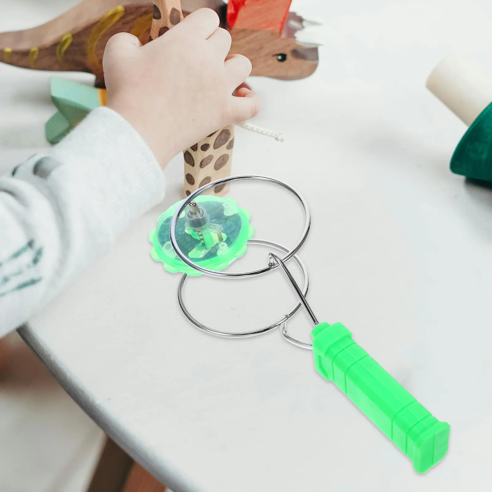 Light Up Magnetic Gyro Wheel Flashing Battery Operated for Kids Balance Skill and Motion Gyro Wheels
Light Up Magnetic Gyro Wheel Flashing Battery Operated for Kids Balance Skill and Motion Gyro Wheels