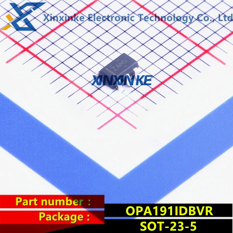 OPA191IDBVR SOT-23-5 Mark:ZAMV Precision Amplifiers Low-Power, Precision, 36-V, e-trim CMOS Amplifier ICs Brand New Original
OPA191IDBVR SOT-23-5 Mark:ZAMV Precision Amplifiers Low-Power, Precision, 36-V, e-trim CMOS Amplifier ICs Brand New Original