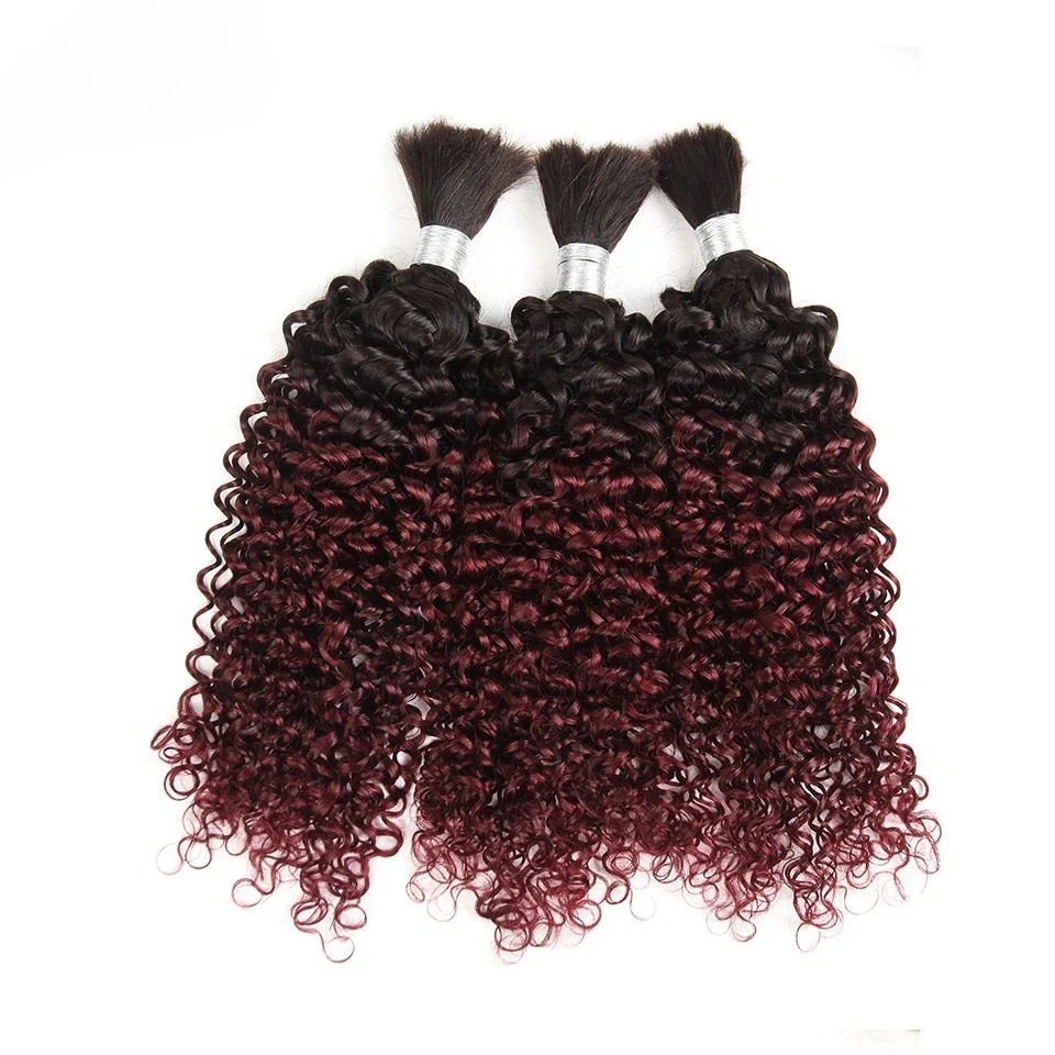 Peruvian Kinky Curly Bulk Human Hair for Braiding No Weft Ombre T1B99J Remy Hair Extensions Natural Look
Peruvian Kinky Curly Bulk Human Hair for Braiding No Weft Ombre T1B99J Remy Hair Extensions Natural Look