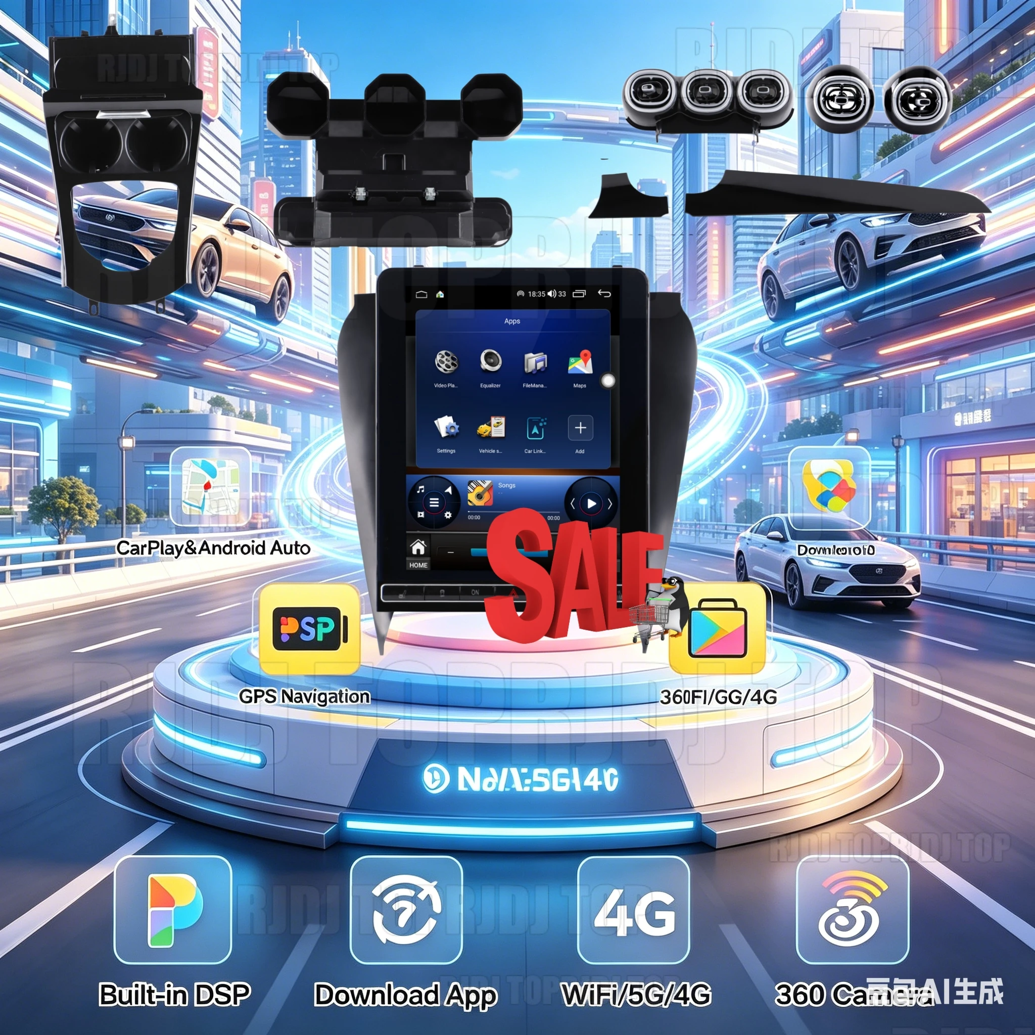 4G LTE WIFI Android Car Radio For Mercedes Benz GLC C 2015-2022 GPS Navigation Multimedia Player Auto Stereo Tape Recorder DSP
4G LTE WIFI Android Car Radio For Mercedes Benz GLC C 2015-2022 GPS Navigation Multimedia Player Auto Stereo Tape Recorder DSP