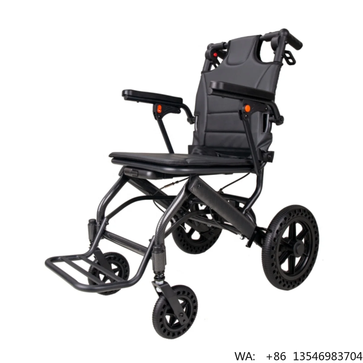Travel Wheel Chair Reclining Lightweight Portable Transfer Carbon Fiber Wheelchair with Headrest
Travel Wheel Chair Reclining Lightweight Portable Transfer Carbon Fiber Wheelchair with Headrest