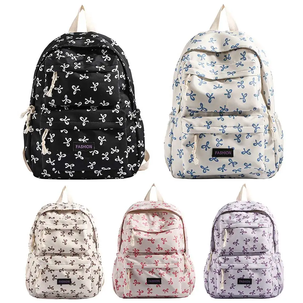 Bow Print School Backpack Preppy Bookbag College Backpack Travel Daypack Middle School Bag for Teen Girls
Bow Print School Backpack Preppy Bookbag College Backpack Travel Daypack Middle School Bag for Teen Girls