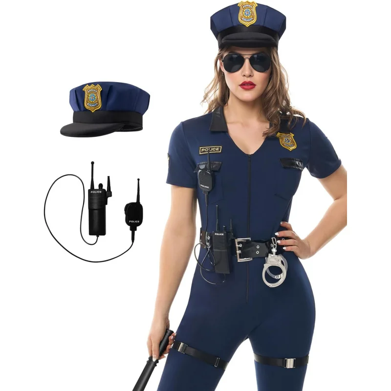 ❤️❤️❤️Spooktacular Creations 7 Pcs Women Police Costume, Halloween Cop Costume Women for Adult Halloween Cosplay Party Eve❤️⭐️❤️
❤️❤️❤️Spooktacular Creations 7 Pcs Women Police Costume, Halloween Cop Costume Women for Adult Halloween Cosplay Party Eve❤️⭐️❤️