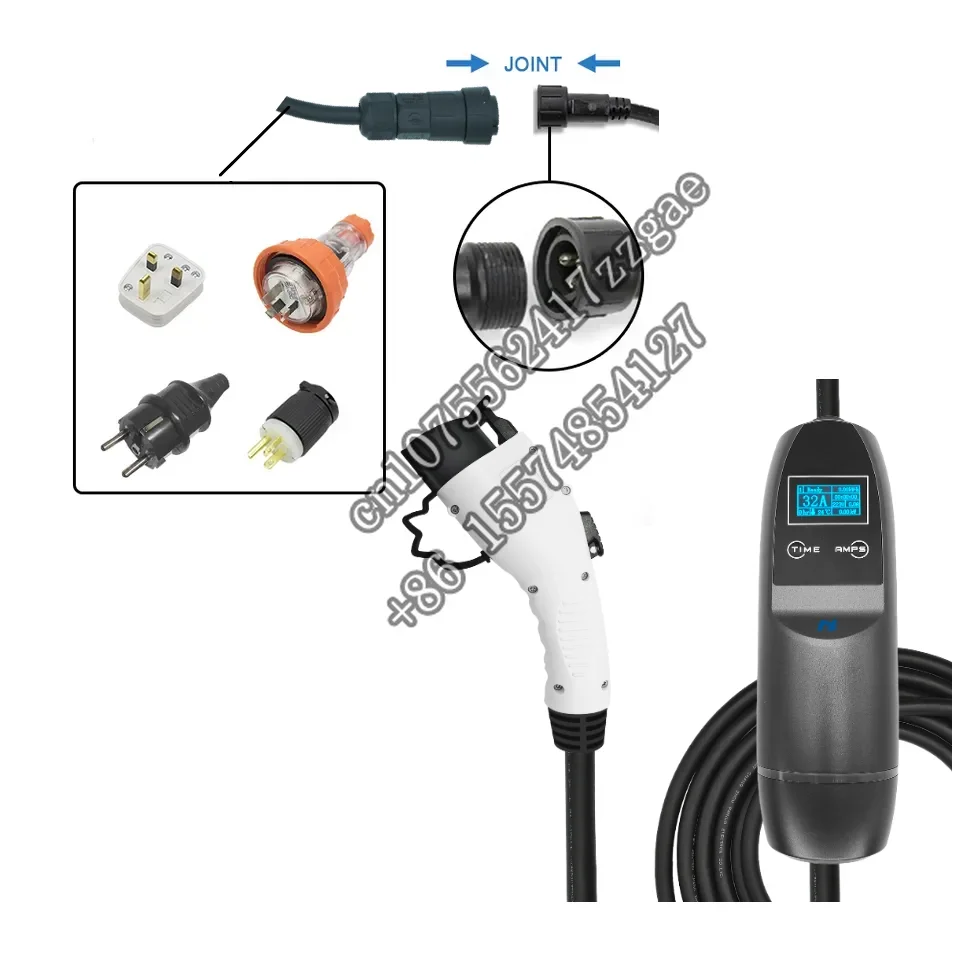 Adjustable current Level 2 16A 32A 40A Type 1 Portable EVSE Fast Charging Stations for Chinese VW ID4 Accessories
Adjustable current Level 2 16A 32A 40A Type 1 Portable EVSE Fast Charging Stations for Chinese VW ID4 Accessories