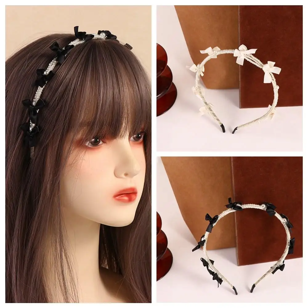 Elegant Pearl Hair Band for Women Sweet Bow Headband Hair Hoops Head Band Lady Fashion Headwear Hair Accessories
Elegant Pearl Hair Band for Women Sweet Bow Headband Hair Hoops Head Band Lady Fashion Headwear Hair Accessories