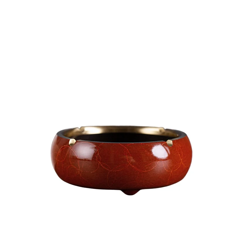*Brass ashtray windproof and drop-proof indoor Chinese retro ashtray creative ornament personalized ashtray
*Brass ashtray windproof and drop-proof indoor Chinese retro ashtray creative ornament personalized ashtray