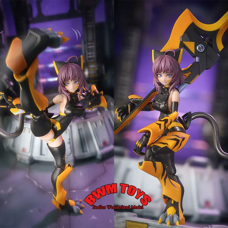 In Stock Snail shell TIGER-05 1/12 Scale Mobile Suit Girl Tiger Girl 6Inch Action Figure Doll Collection
In Stock Snail shell TIGER-05 1/12 Scale Mobile Suit Girl Tiger Girl 6Inch Action Figure Doll Collection