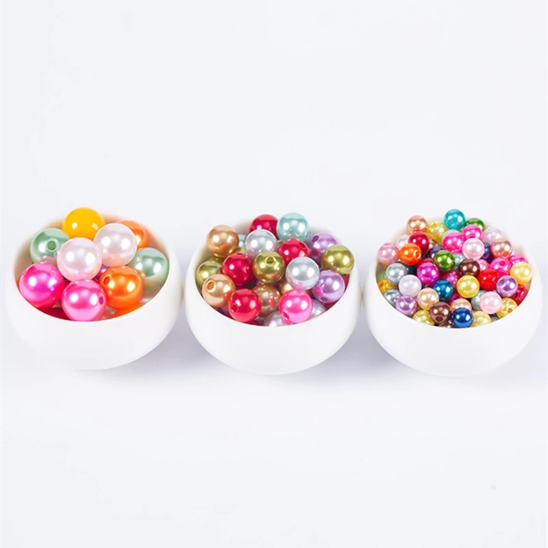 20-1000pcs/Lot Round ABS Imitation Pearl Beads Loose Beads Plastic Acrylic Spacer Bead For Jewelry Making Diy Bracelet Necklace
20-1000pcs/Lot Round ABS Imitation Pearl Beads Loose Beads Plastic Acrylic Spacer Bead For Jewelry Making Diy Bracelet Necklace