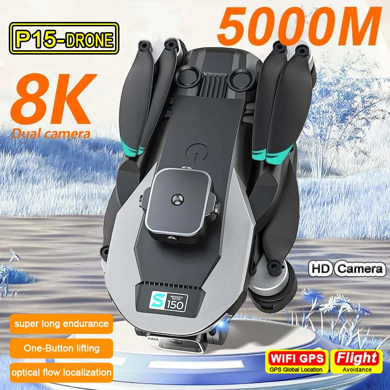 For Xiaomi S150 ESC Dual Camera Drone 4K Optical Flow Positioning Dron Brushless Motor FourSided Obstacle Avoidance Quadcopter
For Xiaomi S150 ESC Dual Camera Drone 4K Optical Flow Positioning Dron Brushless Motor FourSided Obstacle Avoidance Quadcopter
