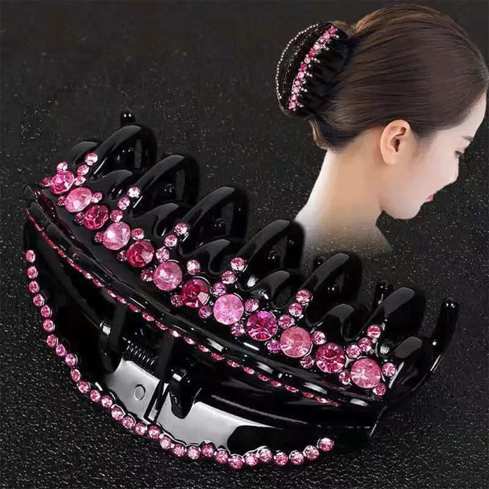 Fashion Acrylic Women's Hair Claws Big Fixing Ladies Hair Crystal Hair Clip Hair Styling Accessories for Women Girls
Fashion Acrylic Women's Hair Claws Big Fixing Ladies Hair Crystal Hair Clip Hair Styling Accessories for Women Girls