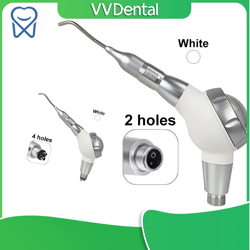 VV DENTAL Dental Air Polishing Handpiece Upgrade Metal Back Semi‑Metal Semi‑Plastic 2/4 Holes Air Prophy Jet Polisher Teeth Whit
VV DENTAL Dental Air Polishing Handpiece Upgrade Metal Back Semi‑Metal Semi‑Plastic 2/4 Holes Air Prophy Jet Polisher Teeth Whit