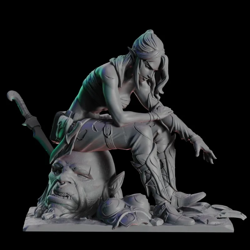 1/24 Scale Resin Figure Model Kit Fantasy Hobby Miniature Statue Injured Female Elf Warrior Unassembled Unpainted Free Shipping
1/24 Scale Resin Figure Model Kit Fantasy Hobby Miniature Statue Injured Female Elf Warrior Unassembled Unpainted Free Shipping