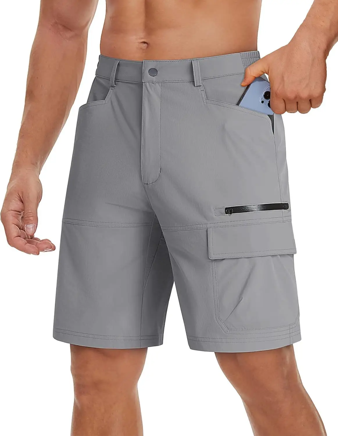 Men's Summer Cargo Shorts Quick Dry Multi Pockets Casual Shorts Outdoor Hiking Golf Work Wear Breathable Workout Short Pants
Men's Summer Cargo Shorts Quick Dry Multi Pockets Casual Shorts Outdoor Hiking Golf Work Wear Breathable Workout Short Pants