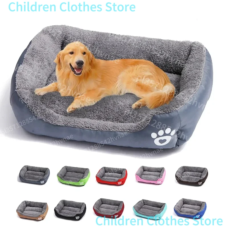 Square Large Dog Bed Soft Cat Sleeping Mat Warm Basket for Dog Waterproof Pet House for Small Dog Cushion Cat
Square Large Dog Bed Soft Cat Sleeping Mat Warm Basket for Dog Waterproof Pet House for Small Dog Cushion Cat