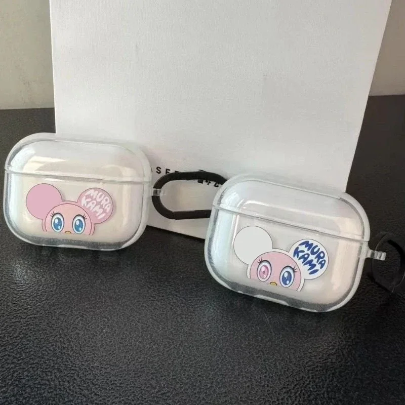 Cartoon Mouse TPU Transparent Protective Case for AirPods 2 3 4 Pro Pro2 Earbuds Cover with Hook
Cartoon Mouse TPU Transparent Protective Case for AirPods 2 3 4 Pro Pro2 Earbuds Cover with Hook