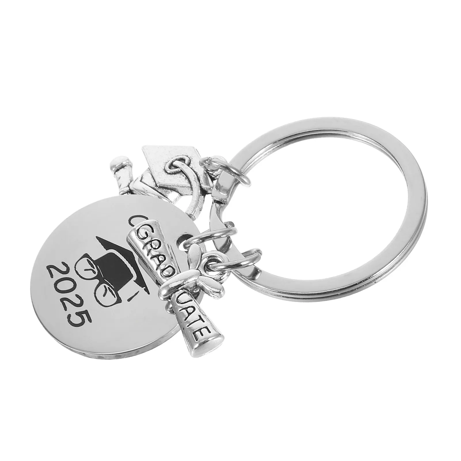 Брелок для выпускников 2025 года из нержавеющей стали: элегантный дизайн с дипломом и шапочкой, аксессуар для выпускного вечера, для колледжей и школ
Брелок для выпускников 2025 года из нержавеющей стали: элегантный дизайн с дипломом и шапочкой, аксессуар для выпускного вечера, для колледжей и школ