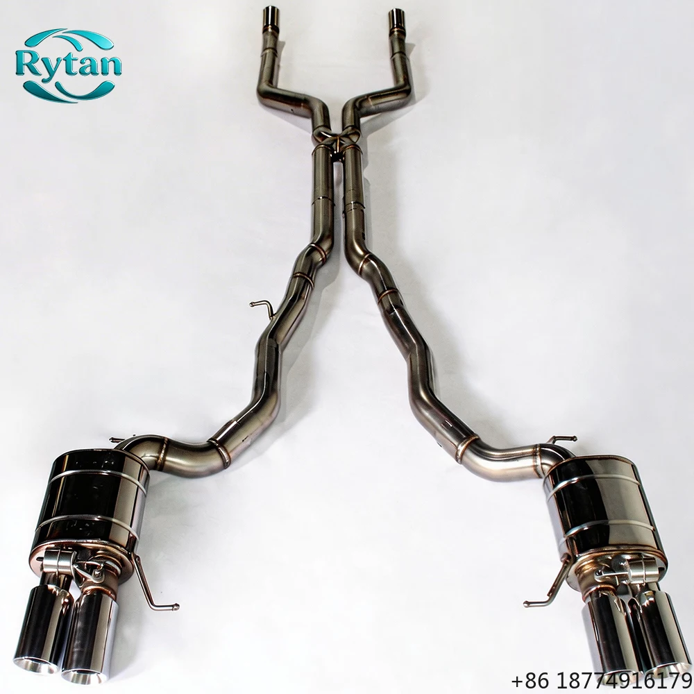 Exhaust Pipe Valved High Quality Stainless Steel Valvetronic Exhaust System Catback for 650i
Exhaust Pipe Valved High Quality Stainless Steel Valvetronic Exhaust System Catback for 650i
