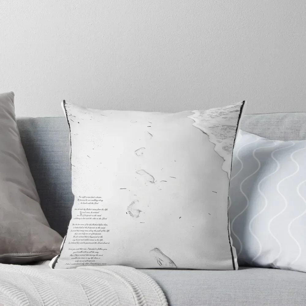 Footprints in the Sand Throw Pillow Cushion Child pillows decor home Pillowcases Bed Cushions christmas supplies pillow
Footprints in the Sand Throw Pillow Cushion Child pillows decor home Pillowcases Bed Cushions christmas supplies pillow