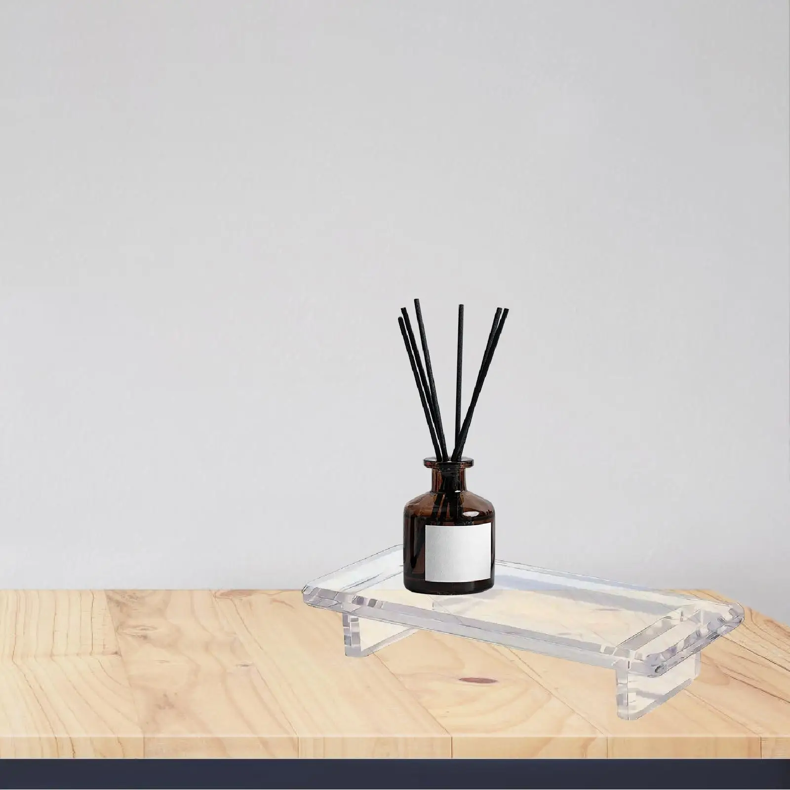 Acrylic Bathroom Counter Tray Vanity Tray for Home Decoration Dresser Office
Acrylic Bathroom Counter Tray Vanity Tray for Home Decoration Dresser Office