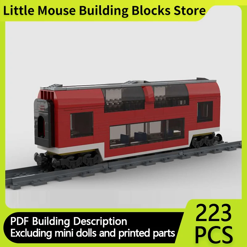 City Car Model MOC Building Bricks Passenger Train Carriages Modular Technology Gifts Holiday Assemble Children Toys Suit
City Car Model MOC Building Bricks Passenger Train Carriages Modular Technology Gifts Holiday Assemble Children Toys Suit