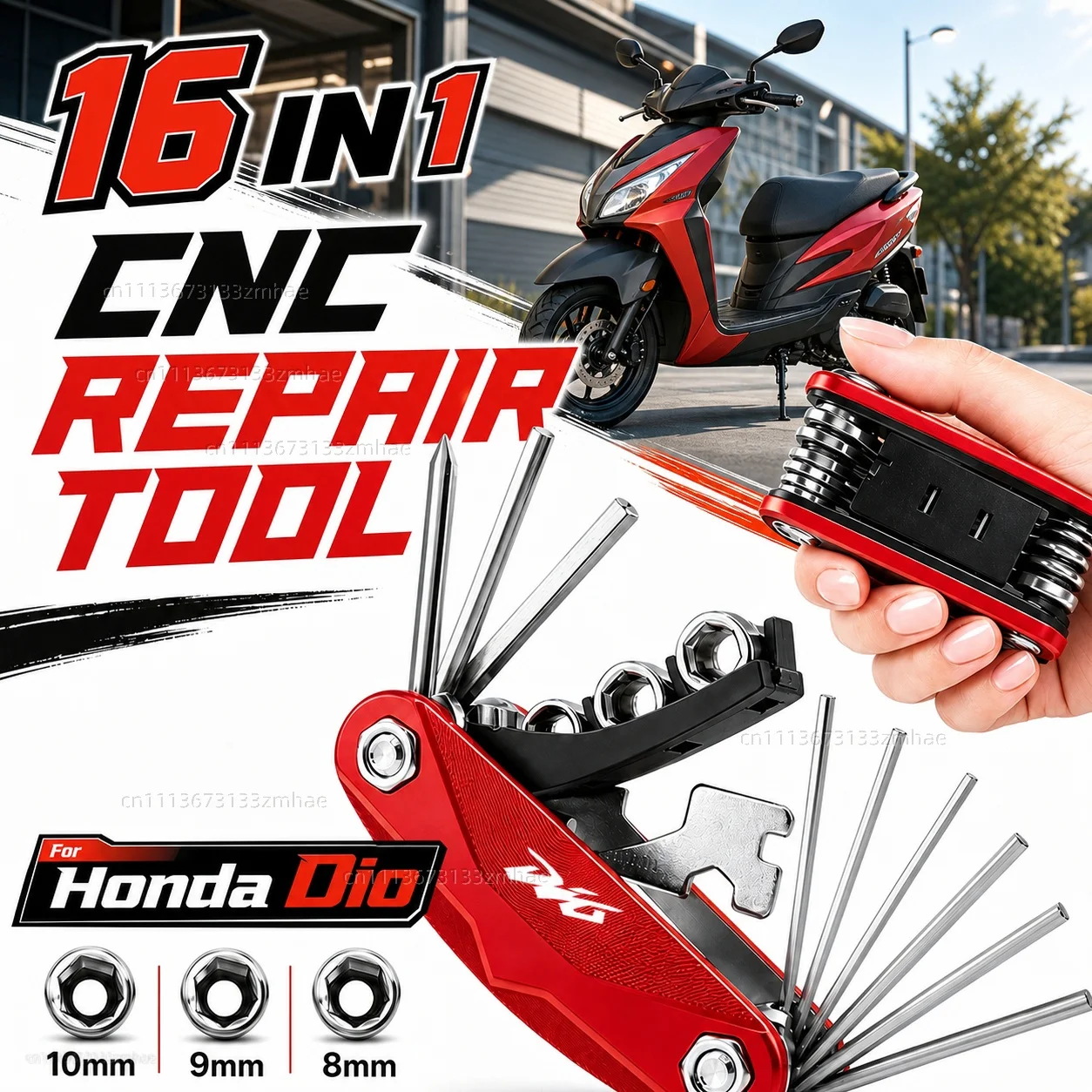 For Honda Dio 50 ZX50 DJ-1 DJ-1RR AF19 AF18 SR AF20 ZX AF25 AF27 AF28 AF34 AF35 Motorcycle Tool Repair Kit Multifunctional
For Honda Dio 50 ZX50 DJ-1 DJ-1RR AF19 AF18 SR AF20 ZX AF25 AF27 AF28 AF34 AF35 Motorcycle Tool Repair Kit Multifunctional