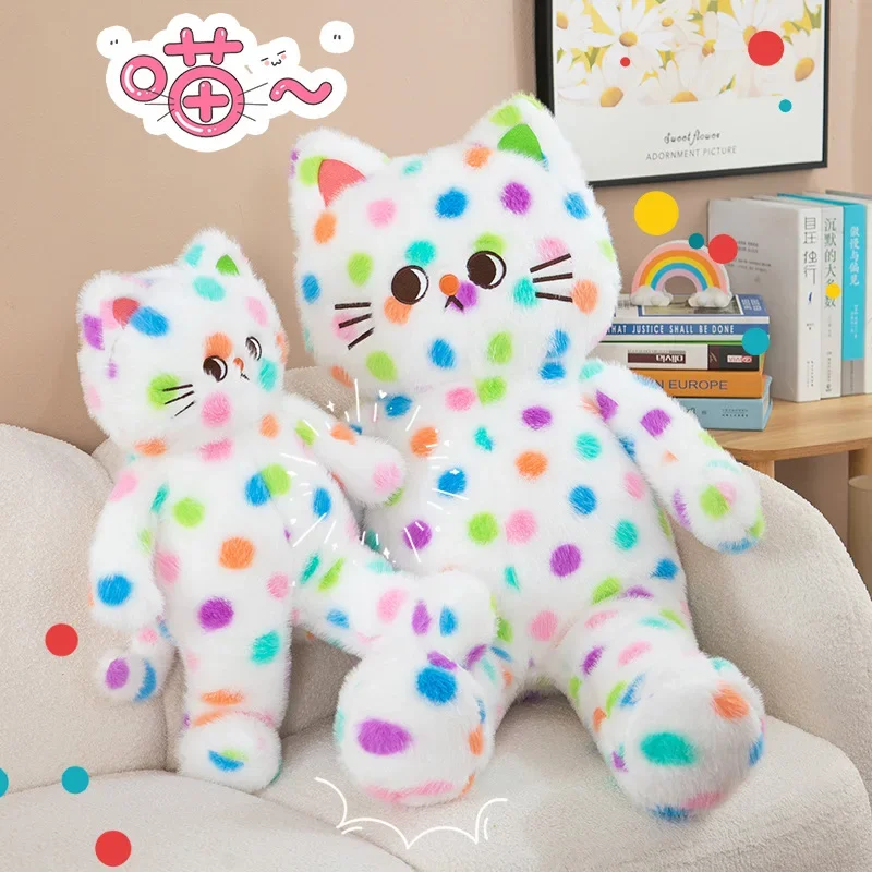 45-80cm Kawaii Wave Point Cat Plush Toy Doll Pillow Cushion Cartoon White Red Large Size Sleeping Plush Doll Gift for Girlfriend
45-80cm Kawaii Wave Point Cat Plush Toy Doll Pillow Cushion Cartoon White Red Large Size Sleeping Plush Doll Gift for Girlfriend