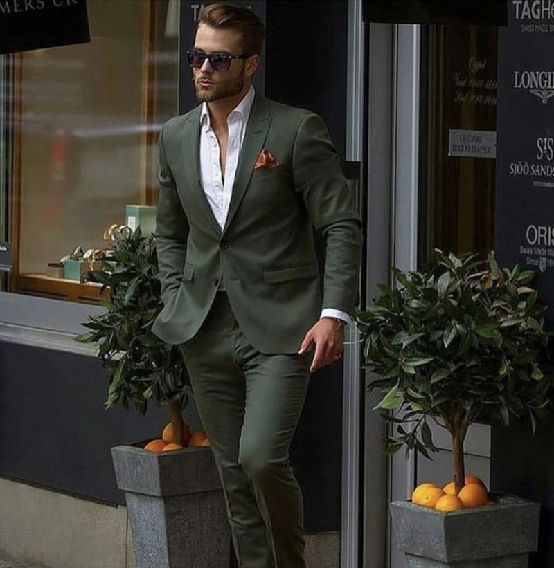 2 Piece Men Suit Custom Made Male Business Blazer+Pants Fashion Handsome Casual Tuxedos Wedding Party Office Blazer Set
2 Piece Men Suit Custom Made Male Business Blazer+Pants Fashion Handsome Casual Tuxedos Wedding Party Office Blazer Set