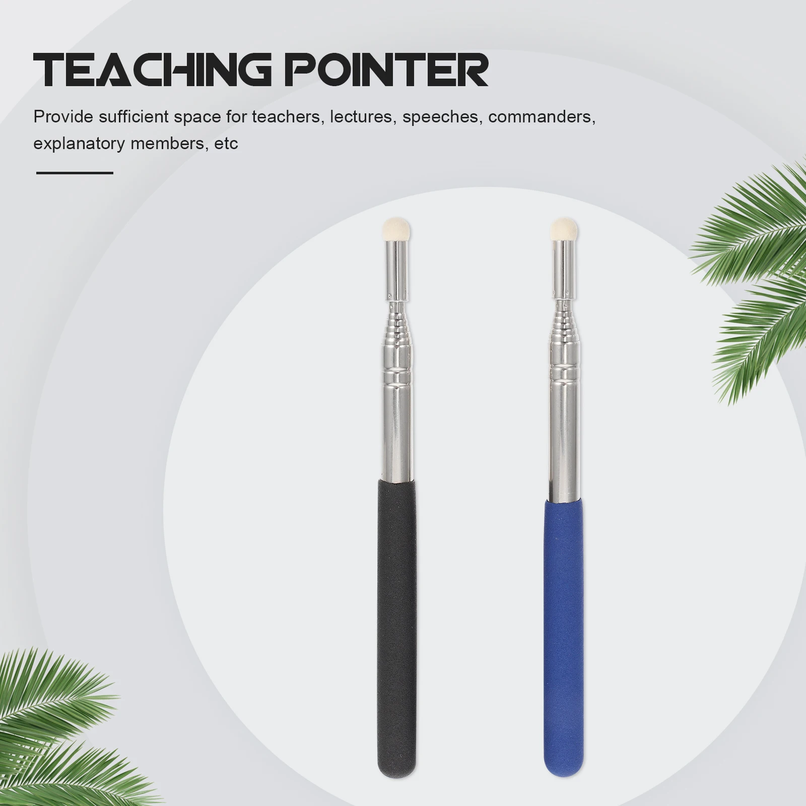 2Pcs Teaching Pointers Retractable able Whiteboard Classroom Helpers Teachers Supplies Long Lasting Non Slip H
2Pcs Teaching Pointers Retractable able Whiteboard Classroom Helpers Teachers Supplies Long Lasting Non Slip H