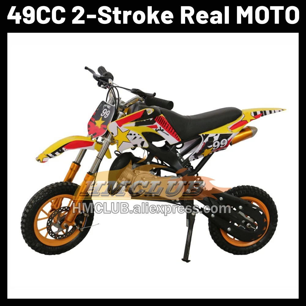 49CC 50CC 2 Stroke Dirt Bike MINI Motorcycle Gasoline MOTO Off-road Mountain Superbike Child Adult Children Boy Racing Motorbike
49CC 50CC 2 Stroke Dirt Bike MINI Motorcycle Gasoline MOTO Off-road Mountain Superbike Child Adult Children Boy Racing Motorbike
