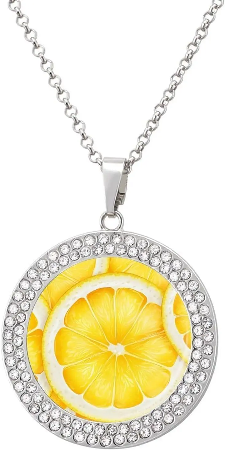 Multicolored Diamond Pendant Necklace for Women, Sparkling Round Jewelry Gift, Elegant Clavicle Chain
Multicolored Diamond Pendant Necklace for Women, Sparkling Round Jewelry Gift, Elegant Clavicle Chain